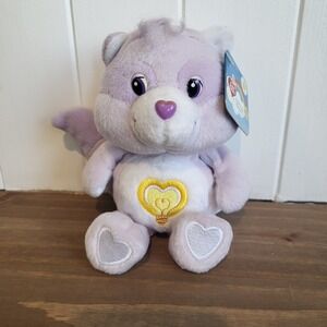 NWT RARE Care Bear Cousins Bright Heart Raccoon 8" 20th Anniversary 2002